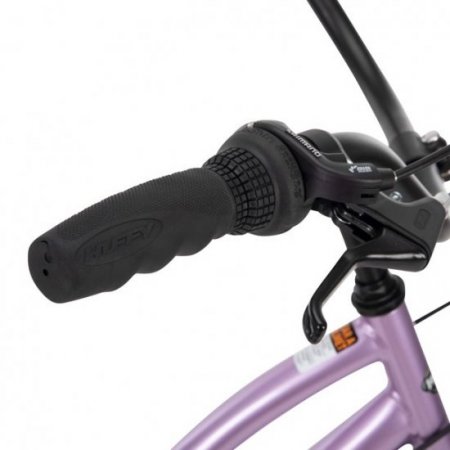 Huffy 24 Inch Girls Lockland 7-Speed Cruiser Bike, Purple