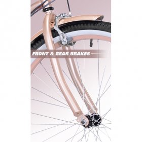 Kent 26" Bayside Women's Cruiser Bike, Rose Gold