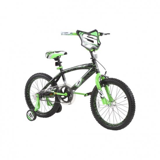 Dynacraft 18\" Surge Boys BMX Bike with Custom Paint Effect, Green
