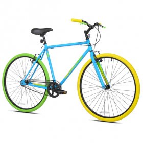 Kent 700C Men's Ridgeland Hybrid Bike, Blue/Green