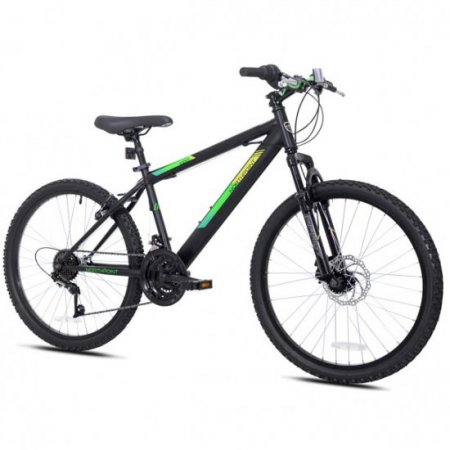 Kent 24 In. Northpoint Boy's Mountain Bike, Black/Green