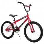 Huffy Pro Thunder 20 Inch Single Speed Kids Bike with Coaster Brakes, Red
