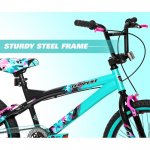 Kent 20" Tempest Girl's Bike, Black/Aqua