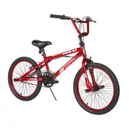 Genesis 20 In. Boy's Blue Krome 2.0 BMX Bike with Front and Rear Pegs, Red by Dynacraft