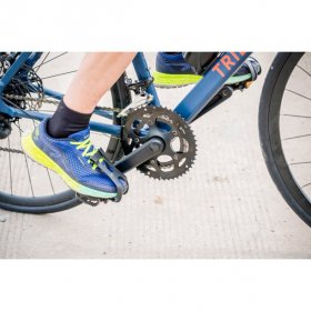 Decathlon Triban RC120, Aluminum Road Bike, Disc Brakes, 700c, Large, Blue