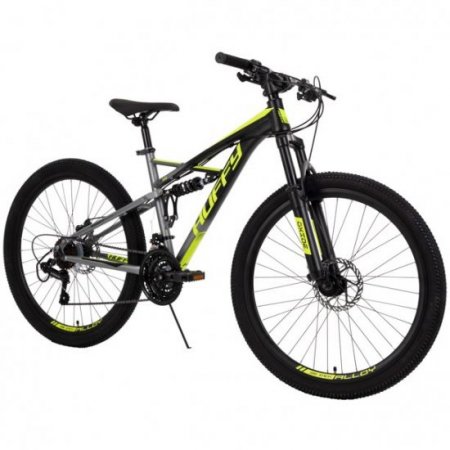 Huffy 26 In. Oxide Men's Mountain Bike - Dual Suspension, Black