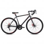 Kent 700c Nazz Men's Gravel Road Bike, Black