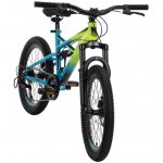 Huffy 20-inch Oxide Boys Mountain Bike for Kids , Lime / Blue