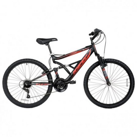 Hyper Bicycles Men's 26" Shocker Mountain Bike, Black