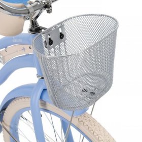 Huffy 24610 24 in. Deluxe Womens Cruiser Bike, Blue - One Size
