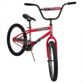 Huffy Pro Thunder 20 Inch Single Speed Kids Bike with Coaster Brakes, Red