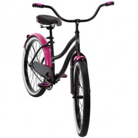 Huffy 24" Cranbrook Girls Cruiser Bike for Women, Black